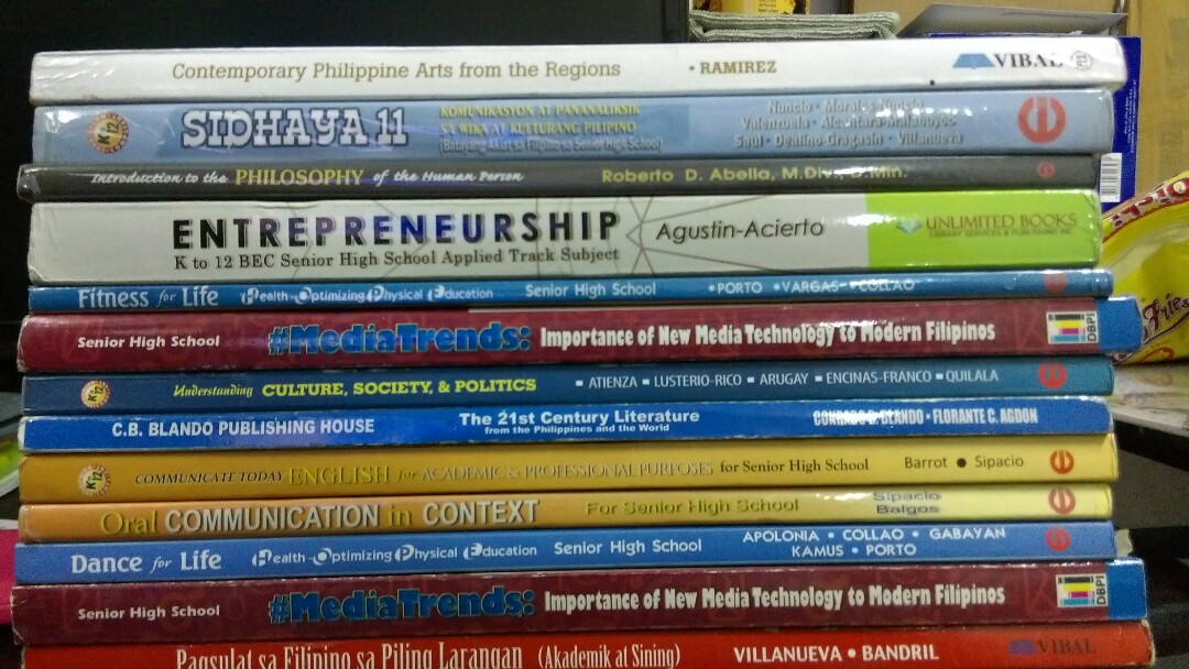 Senior High School (SHS) Books, Hobbies & Toys, Books & Magazines