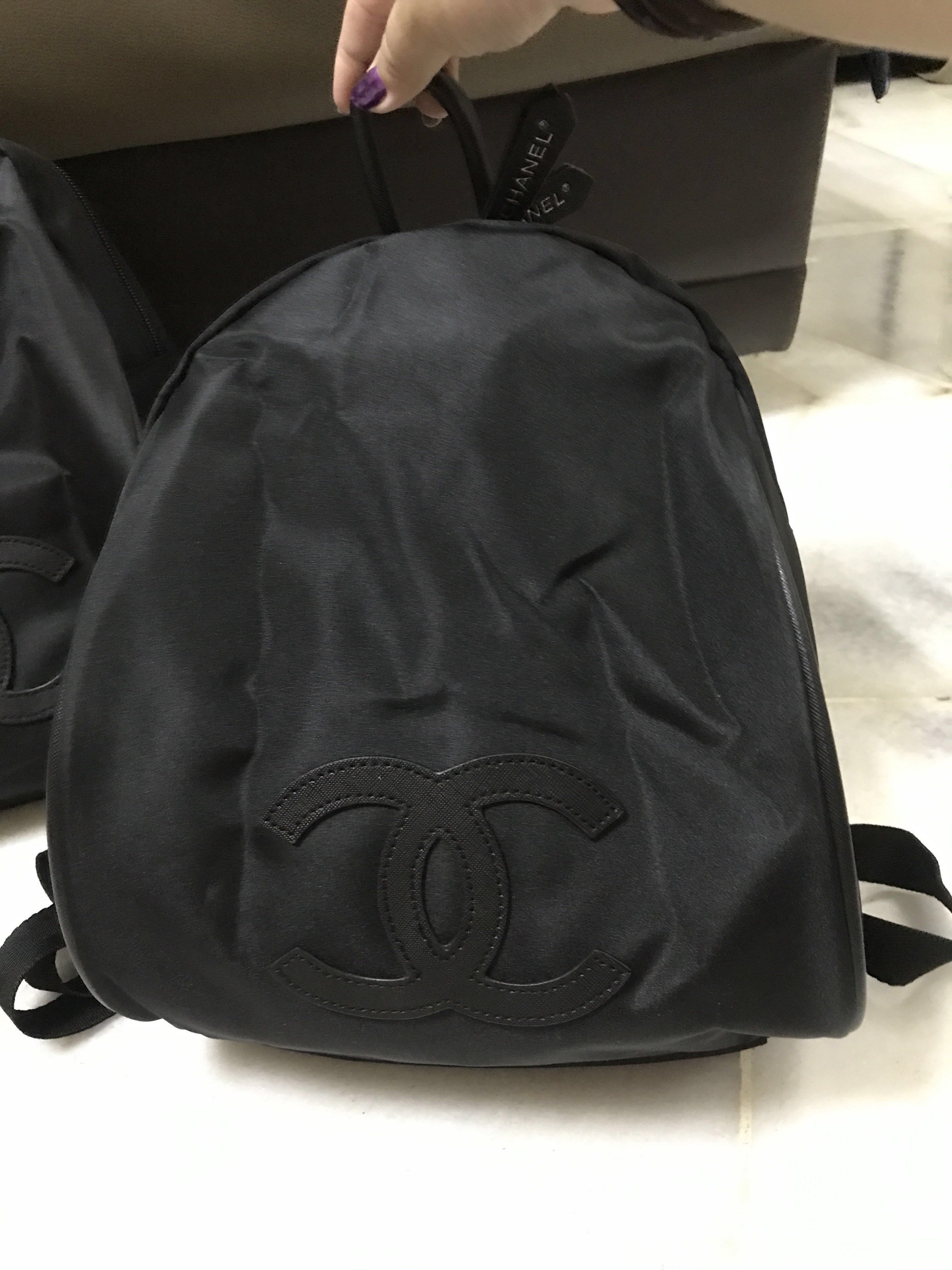SOLD OUT: Chanel vip gift backpack, Luxury, Bags & Wallets on Carousell