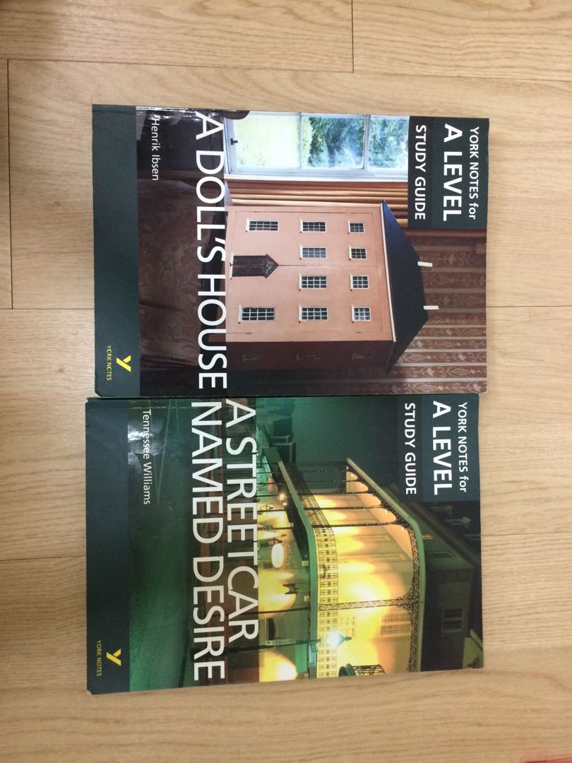 Study Guides For A Doll S House And A Streetcar Named Desire