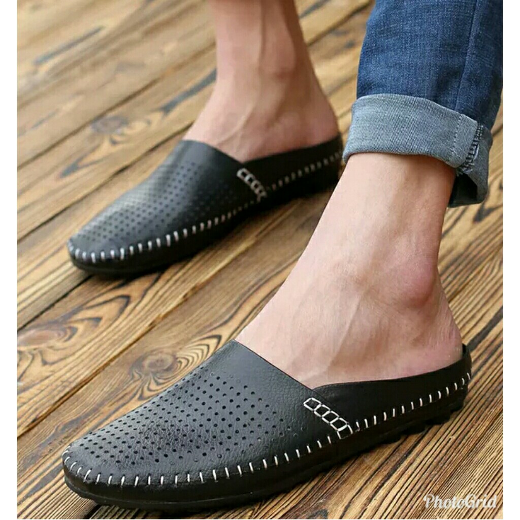 Size pu Leather Flats Flip Flops Shoes 