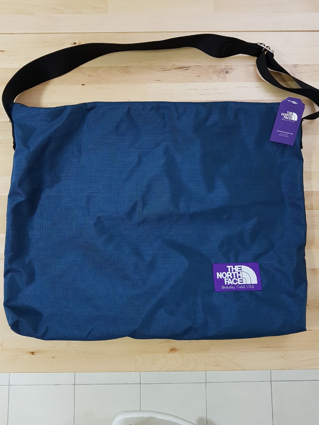 north face purple label shoulder bag