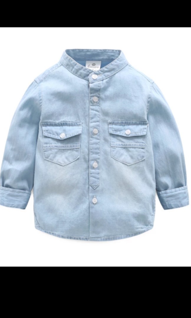 baby boy denim shirt