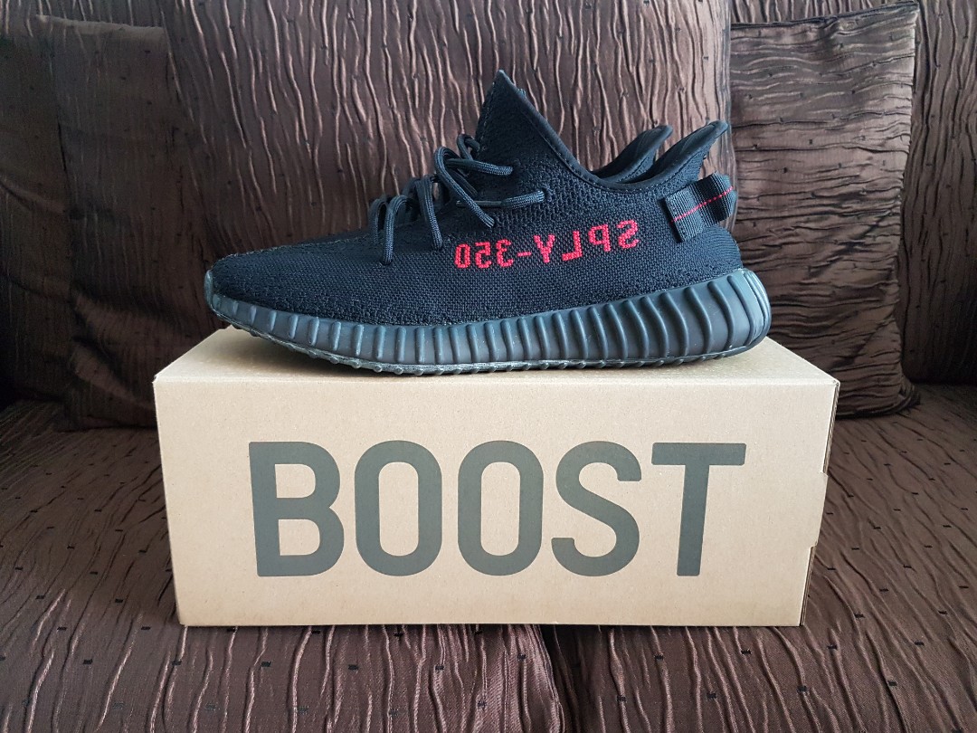 Where to Buy the adidas Yeezy Boost 350 V2 Bred Black Red