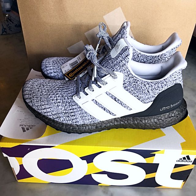 Ultraboost Cookies Cream Men s Fashion Footwear Sneakers on Carousell