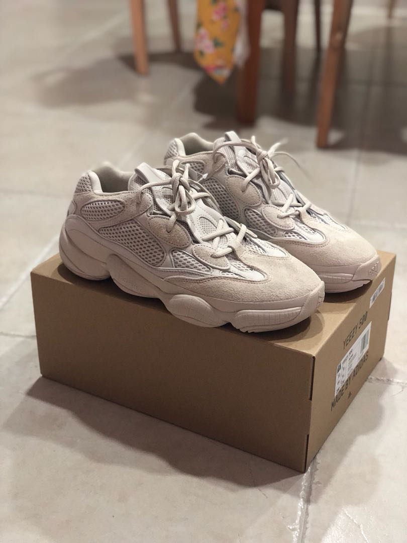 The first photo of the new adidas Yeezy 500 Bone White