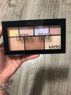 NYX Strobe of Genius highlight palette