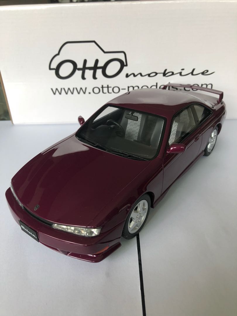 1/18 Otto Models Nissan Silvia S14 Fuschia Purple, Hobbies & Toys 
