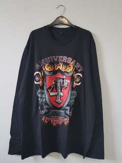 Kaos biker tangan panjang