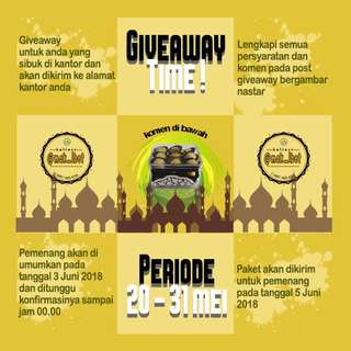 GIVEAWAY NASTAR SUSU