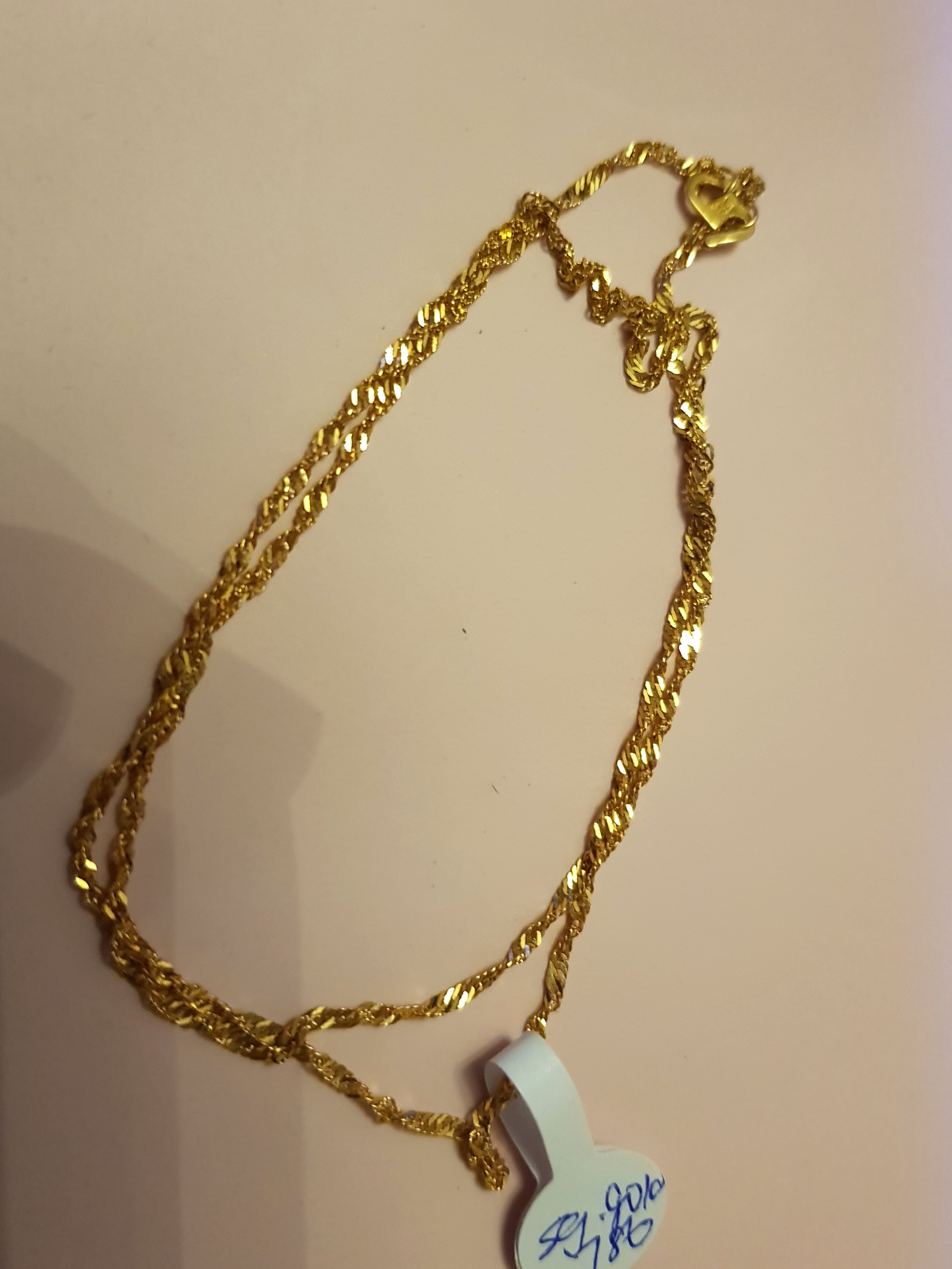 👉FREE cod👈916 necklace gold disco 