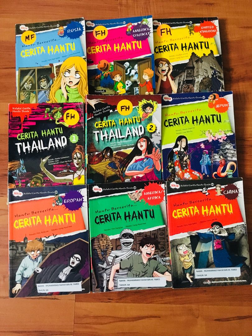 9 Koleksi Cerita Hantu Dunia, Books & Stationery, Comics 