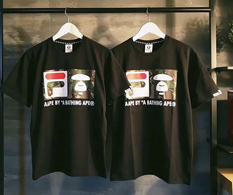 aape x fila tee