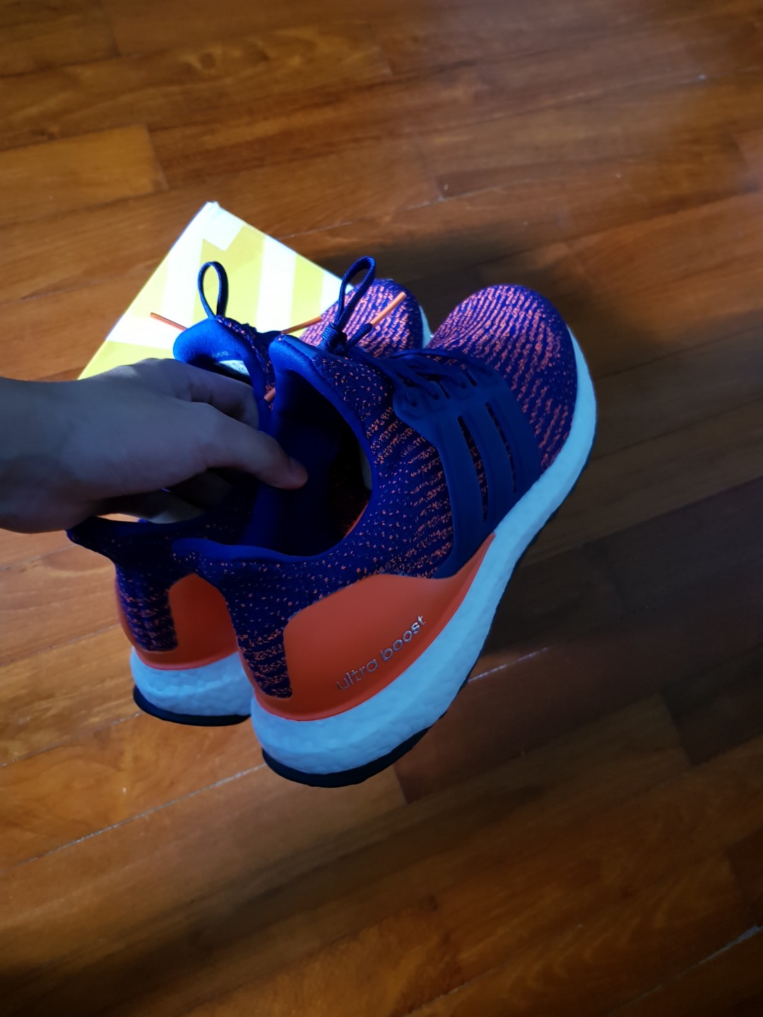 Adidas Ultra Boost 3.0 Mystery Ink Men s Fashion Footwear Sneakers on Carousell