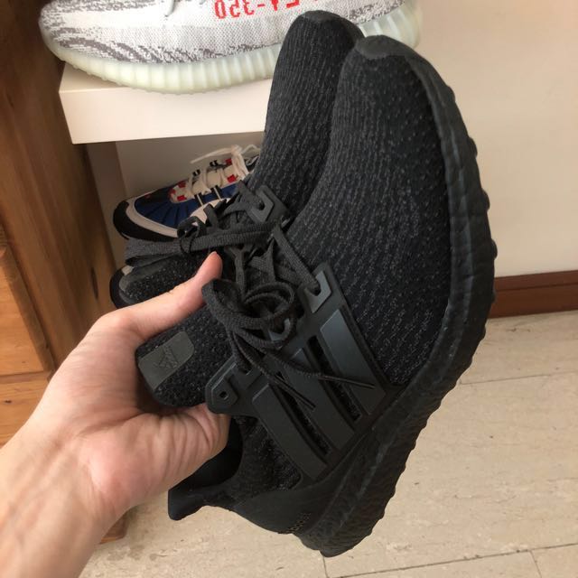 Adidas Ultra Boost 3.0 Triple Black matte heel, Men's Fashion, Footwear,  Sneakers on Carousell