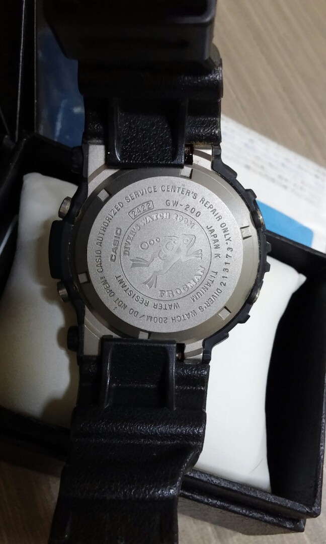 Authentic Casio G-Shock Frogman aka Gold Defender GW-200GM-9JF, Mobile ...