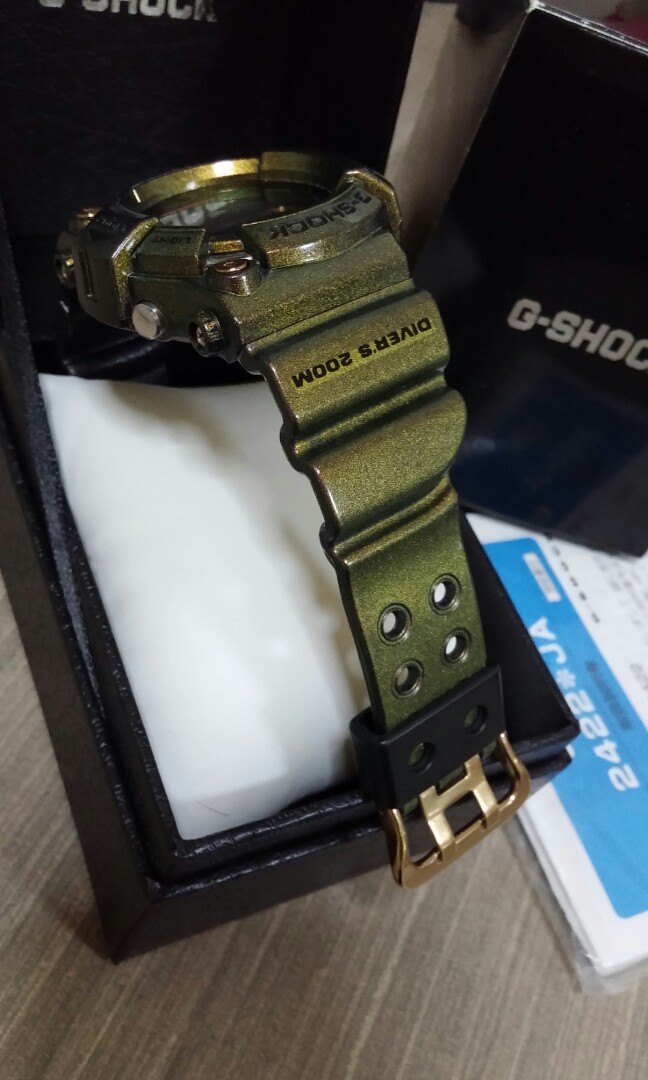 Authentic Casio G-Shock Frogman aka Gold Defender GW-200GM-9JF, Mobile ...