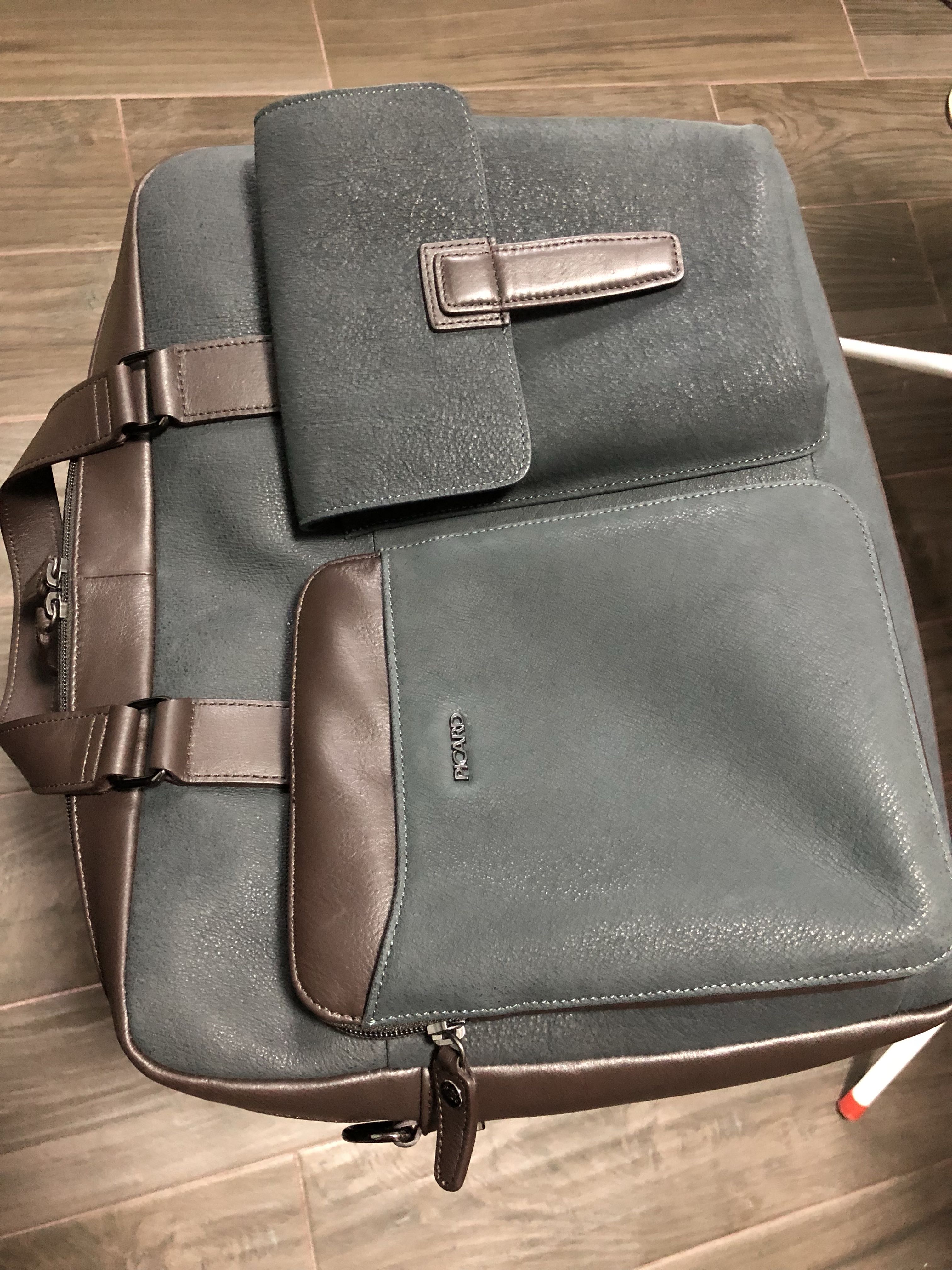 genuine leather man bag