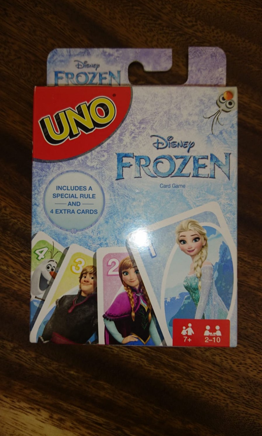 Brand New Disney Frozen UNO card, Toys & Games, Board Games & Cards on