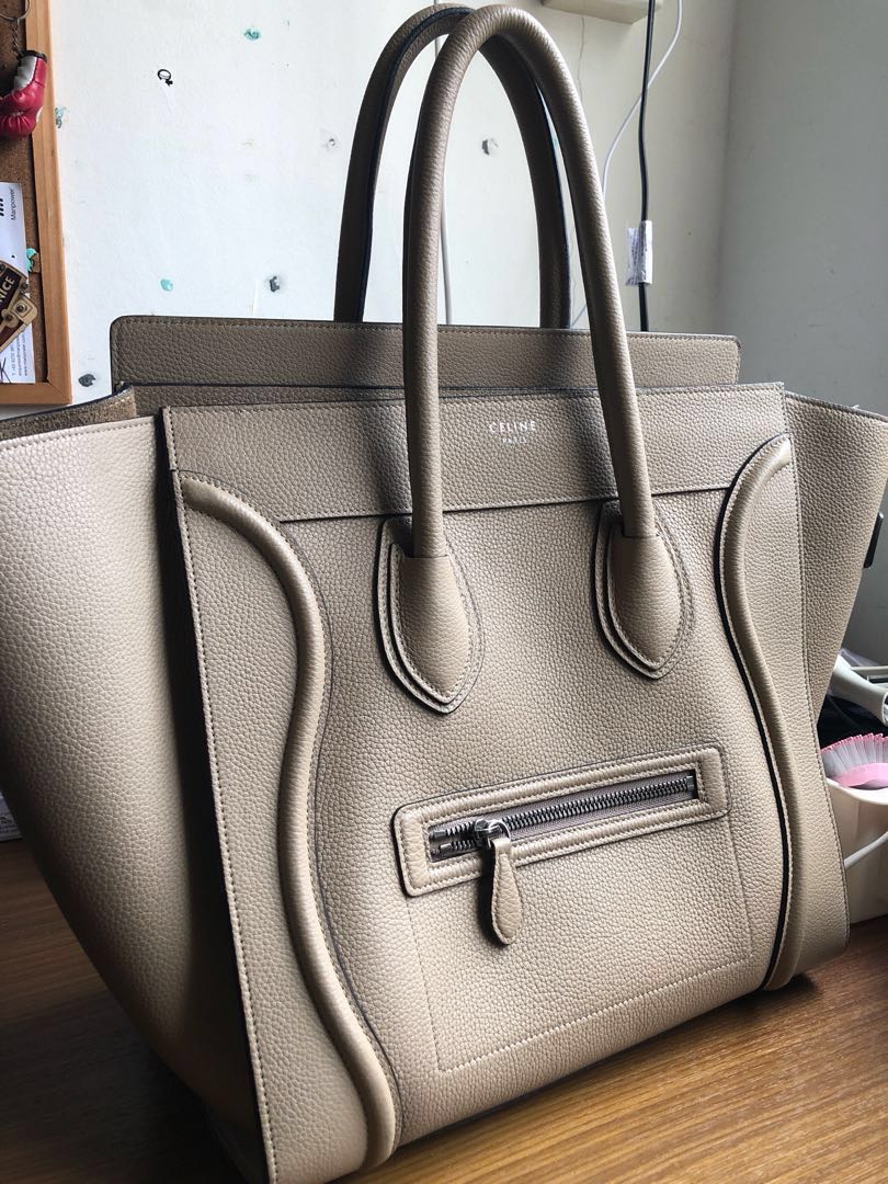 Celine Mini Luggage Dune