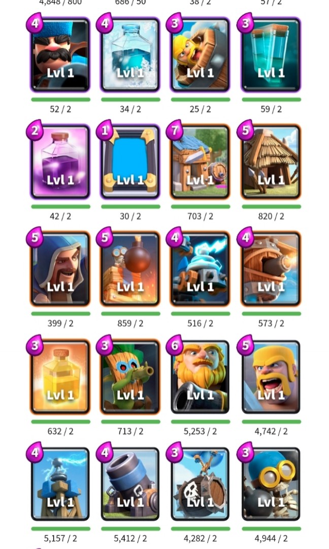 Clash royale acct cheap and good hog cycle, Video Gaming, Gaming