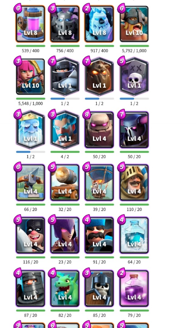 Clash royale acct level 12 with your tournament standards, Video Gaming ...