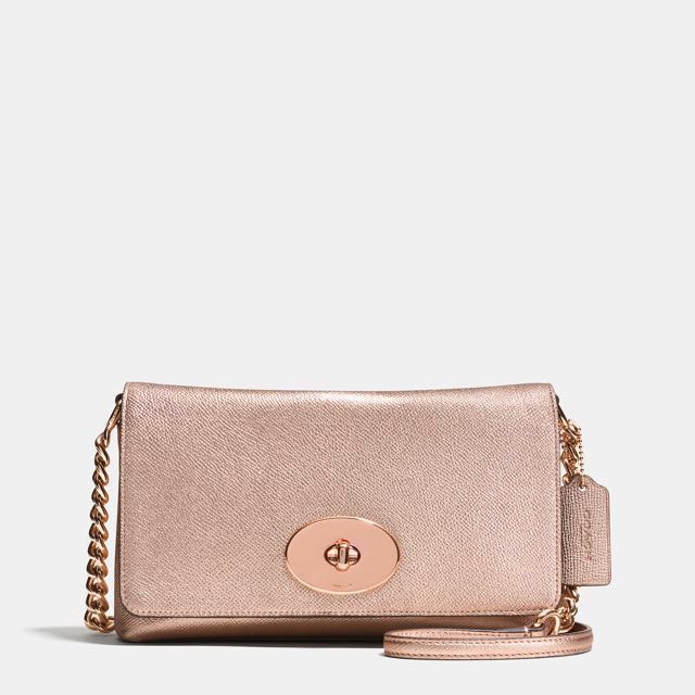 COPY - Rose Gold Coach Bag/Wallet | Coach bags, Bags, Coach