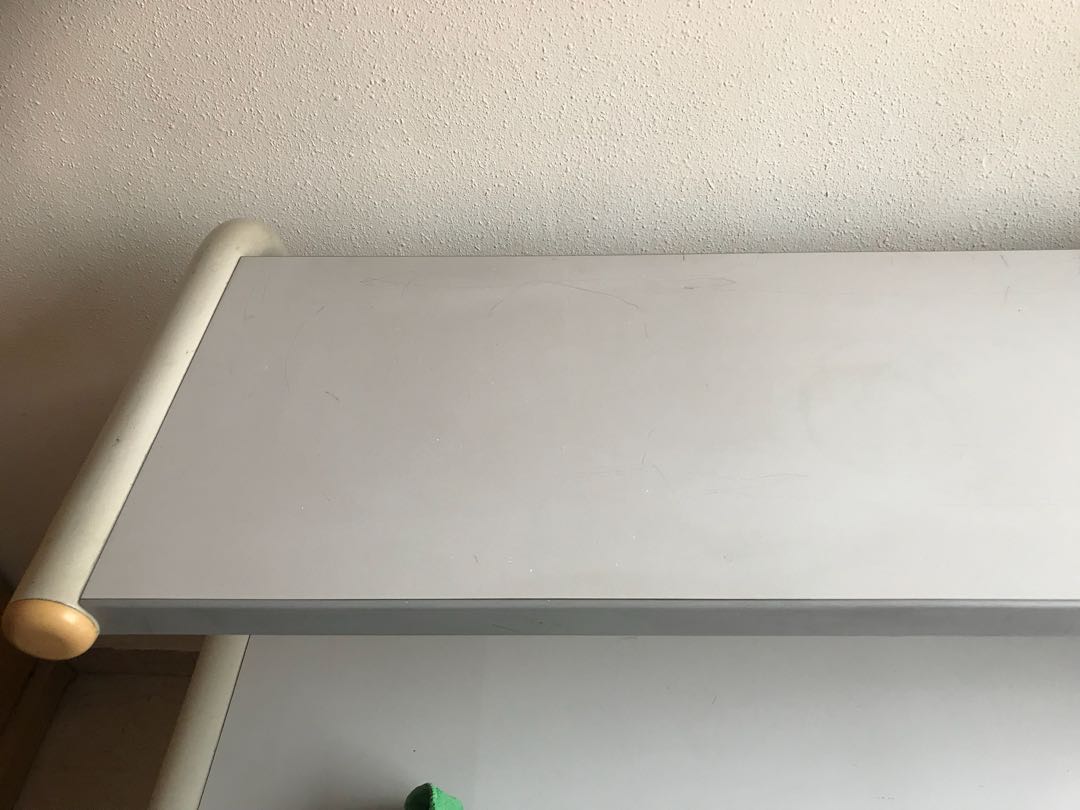 Computer Table (Category: Tables & Sets) located in Singapore. Submitted by happyskyy (Listing ID 170316169, Image 3). Description: Computer Table (#1) Good and strong for using as computer plus study table. Used item hence some scratches on table top. Not for fussy buyers. Negotiable for fast deal. Send me your offer. Interested can view on 20-May, Sunday 2pm to 5.30pm at Choa Chu Kang. .