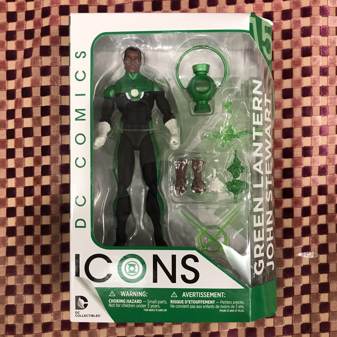 Mosaic Action Figure DC Icons Green Lantern John Stewart 