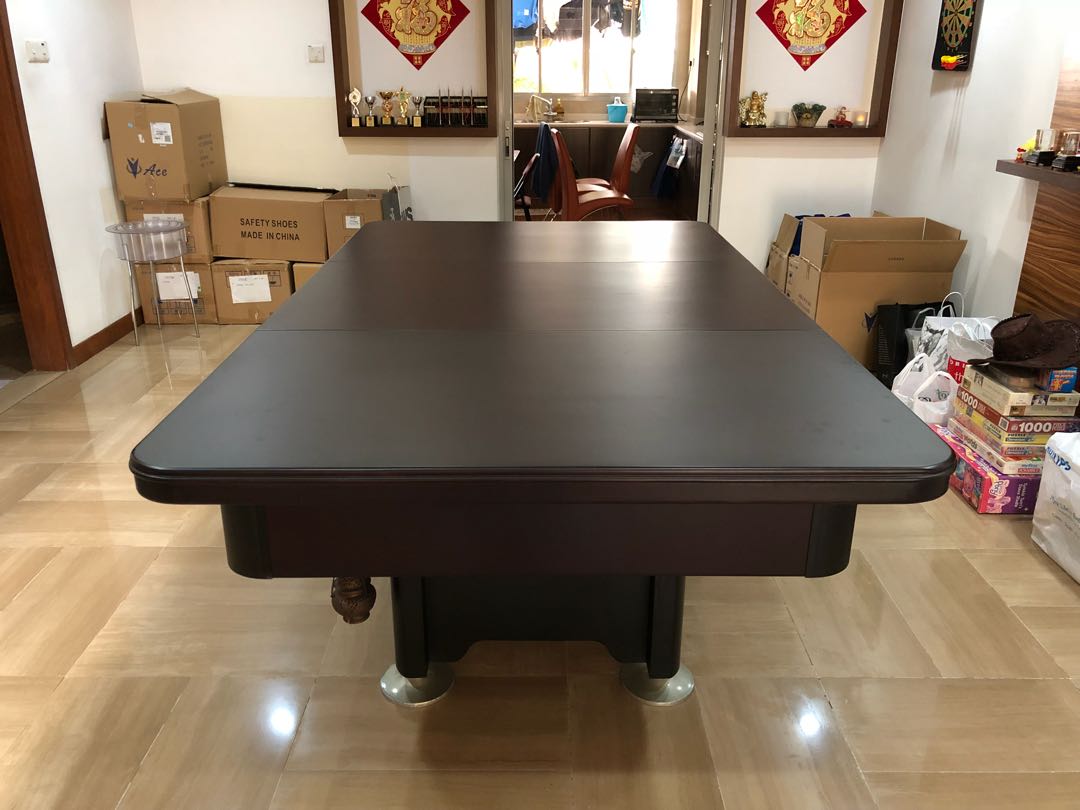Dining Table Cum Pool Table 6 Feet Furniture Tables Chairs On Carousell