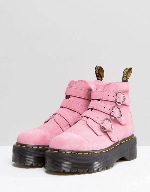 Dr. Martens x Lazy Oaf Heart Buckled 