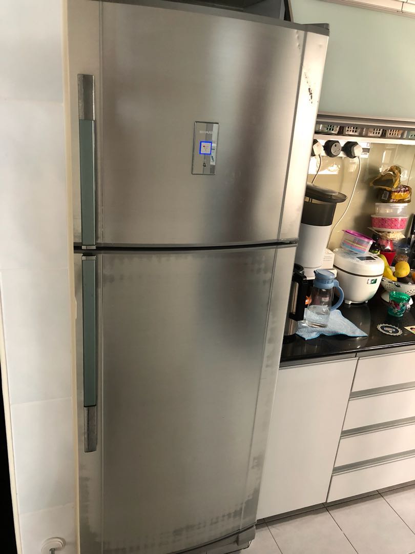 Fridge Refrigerator Freezer - Sharp SJ-P47N-SL, TV & Home Appliances ...