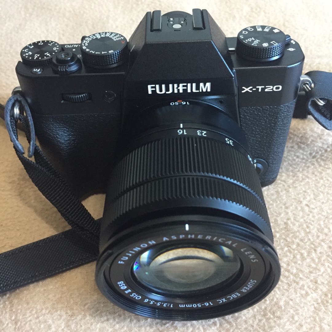 Fujifilm XT20 with 16-50mm lens - Black, Photography, Lens  Kits on  Carousell