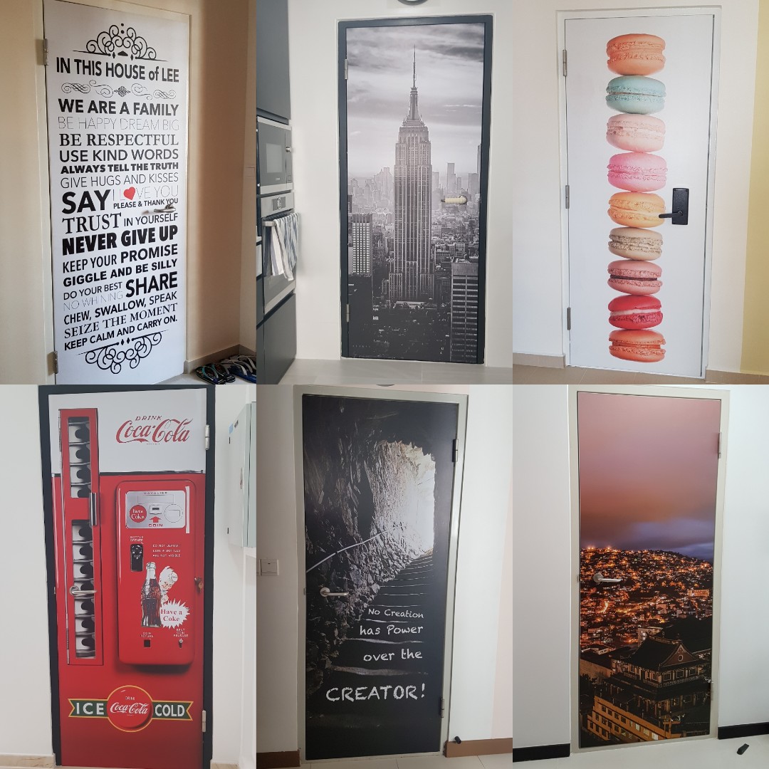 Full Color sheet For Bomb Shelter Door FOC Installation * Not