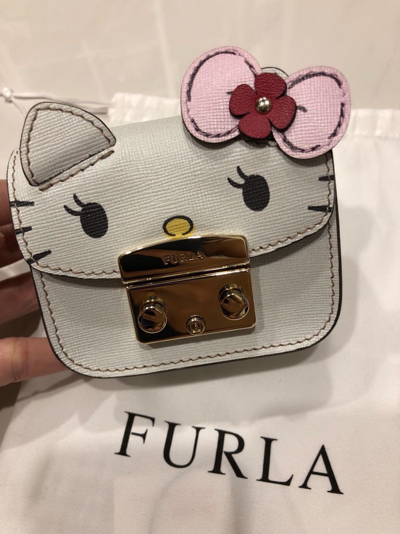 Furla hello kitty purse hotsell