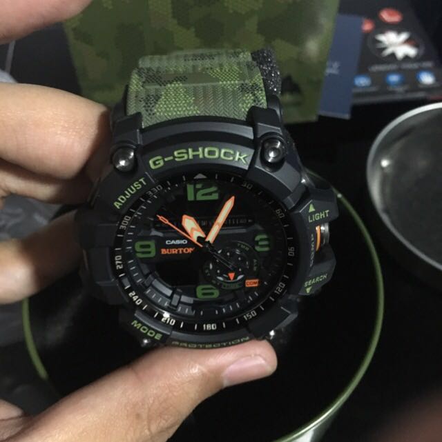 G Shock x Burton GG 1000BTN 1A Limited Edition Mudmaster Mobile Phones Gadgets Wearables Smart Watches on Carousell