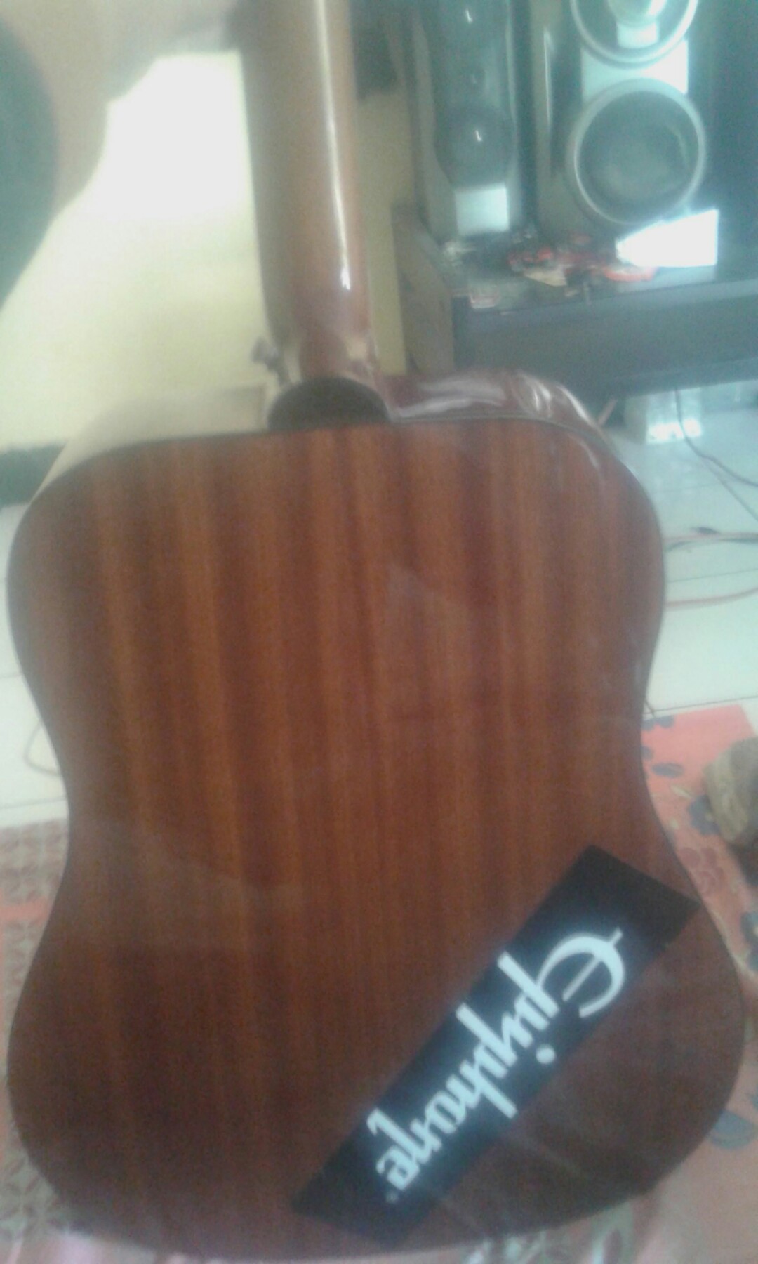 Gitar Acoustik Epiphone Dr 100 Musik Media Alat Di Carousell