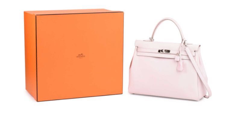 Hermes Kelly Longue Rose Dragee Swift Phw, Luxury, Bags & Wallets on  Carousell