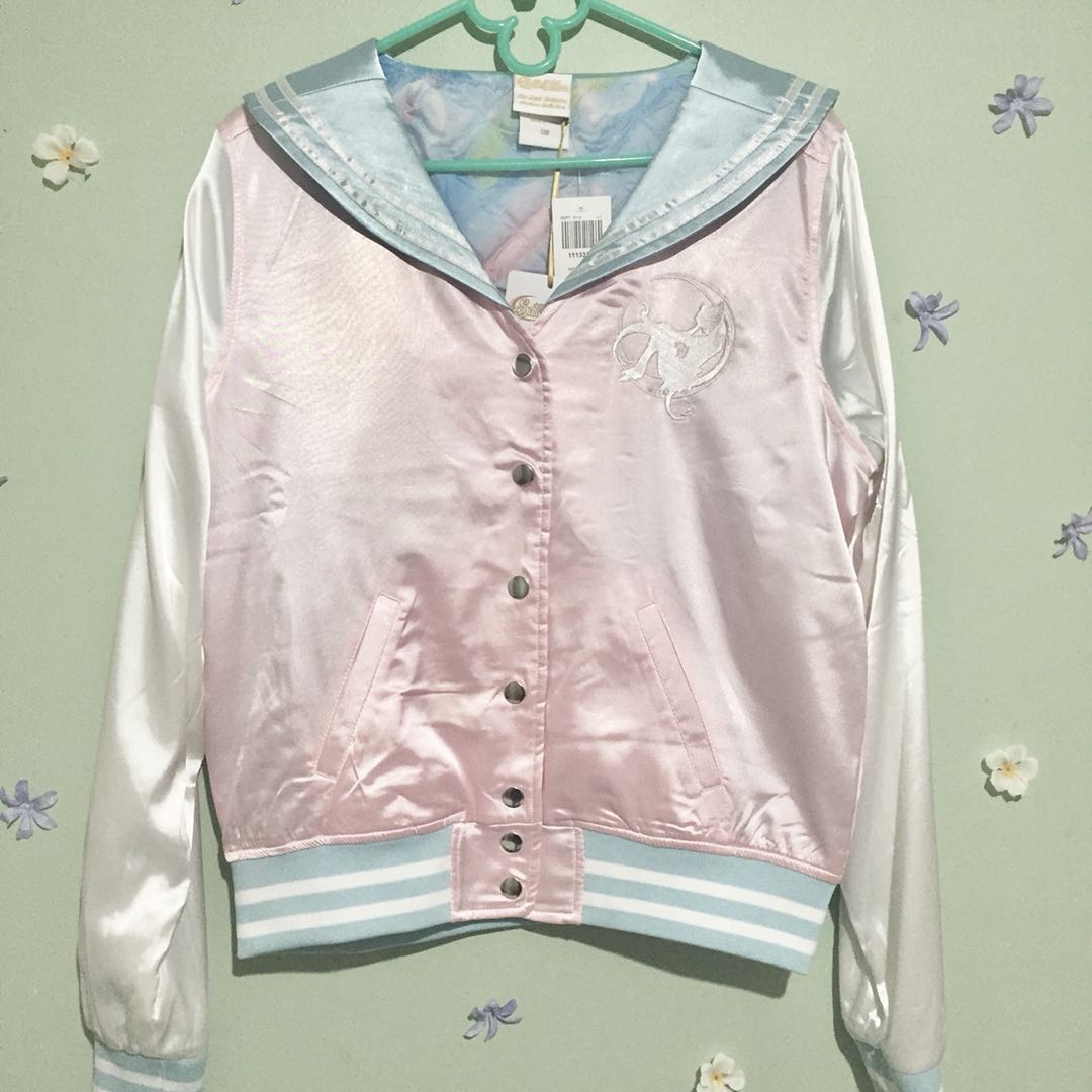 Hot Topic Exclusive Sailor Moon Satin Souvenir Jacket Women S