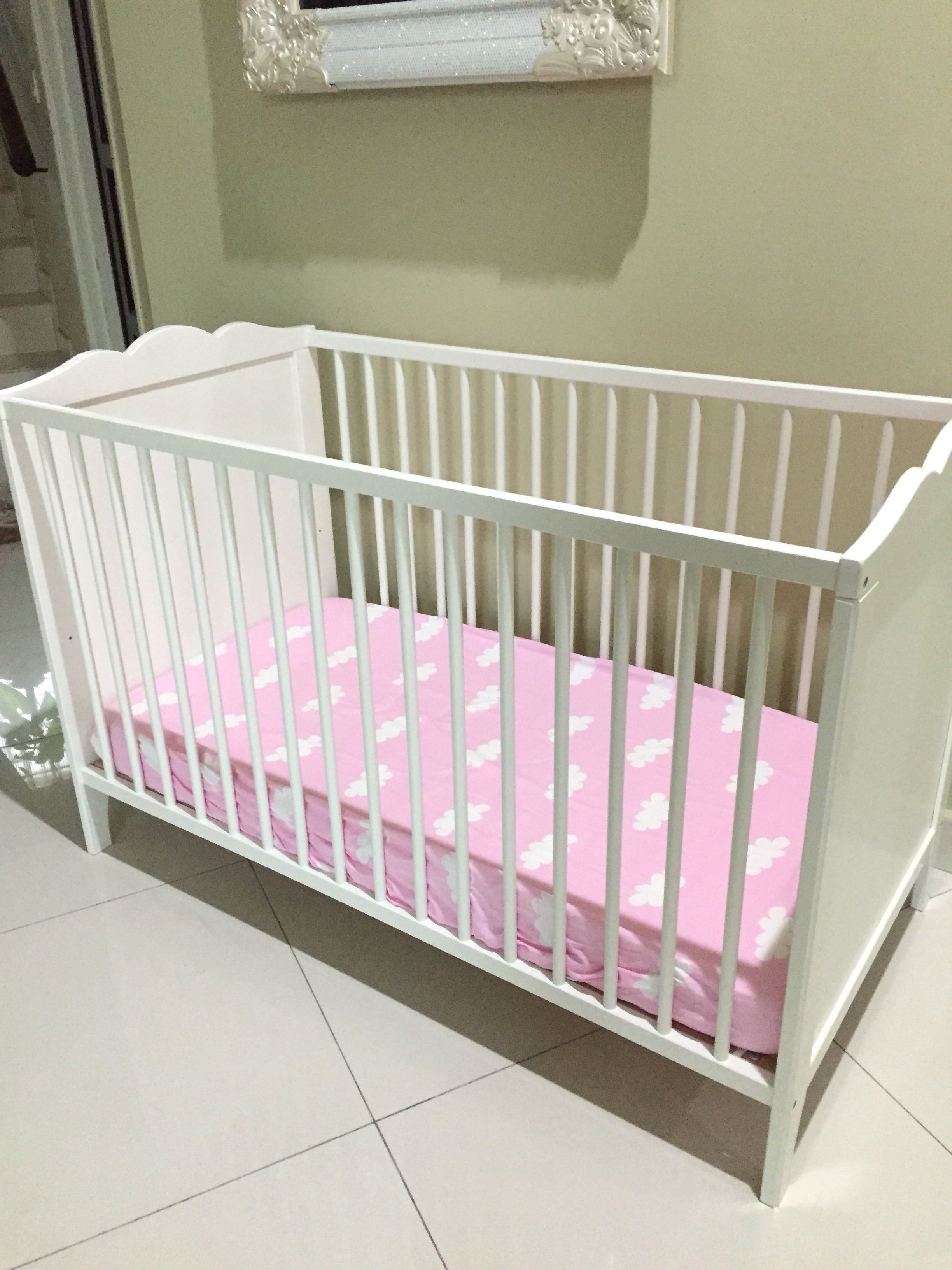 Ikea baby cot set, Babies & Kids, Baby Nursery & Kids Furniture, Cots