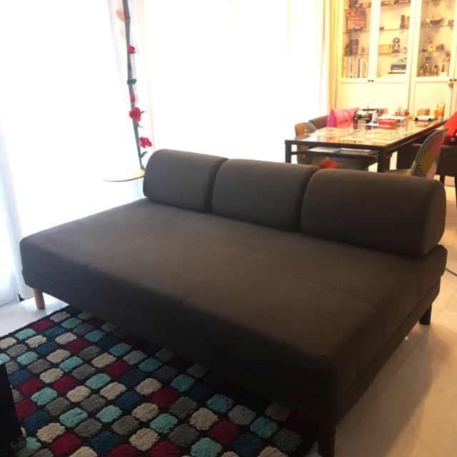 IKEA FLOTTEBO Sofa & Sofa Bed with Side Table only $500..., Furniture &  Home Living, Furniture, Sofas on Carousell