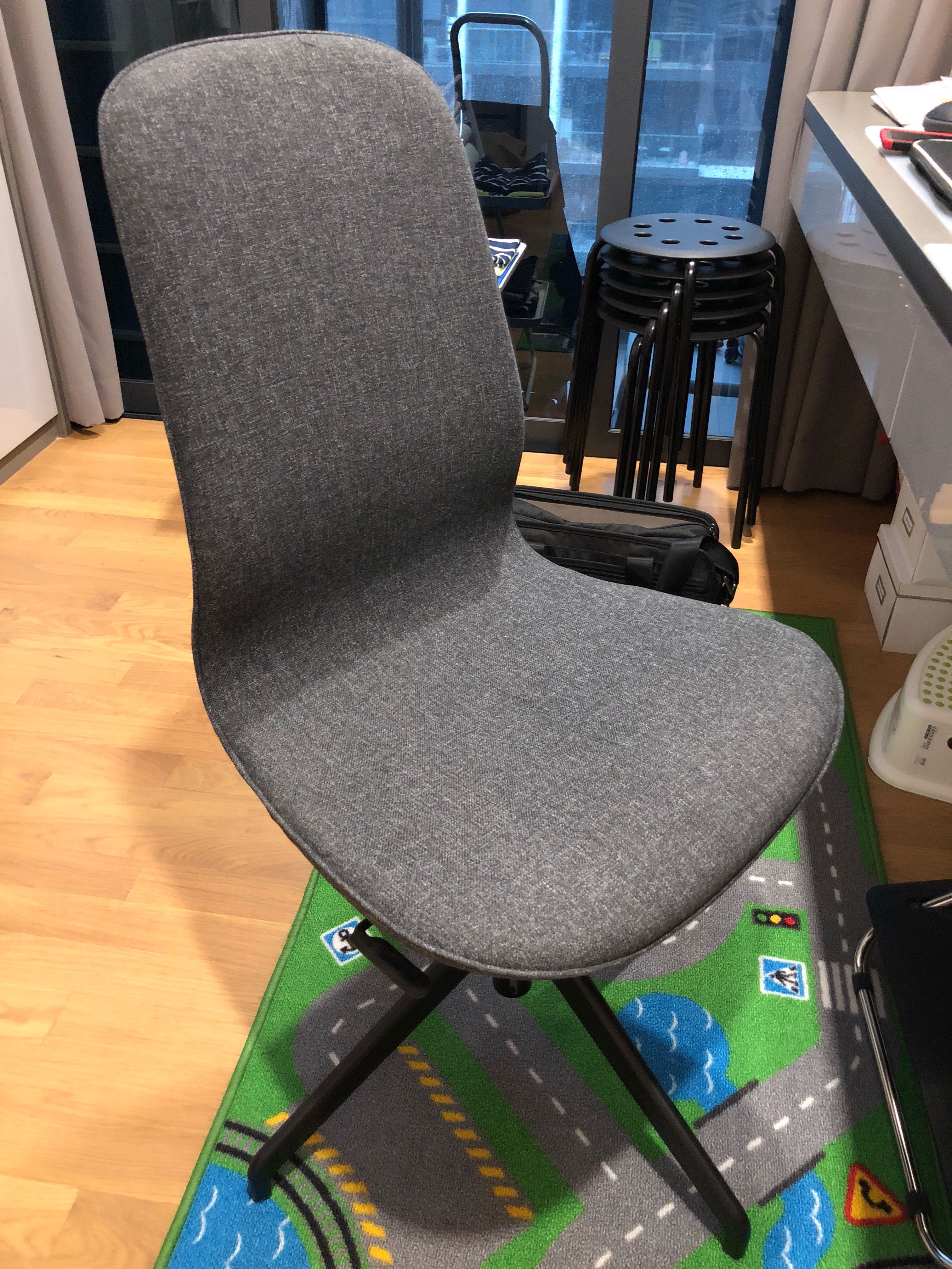 ikea langfjall swivel chair