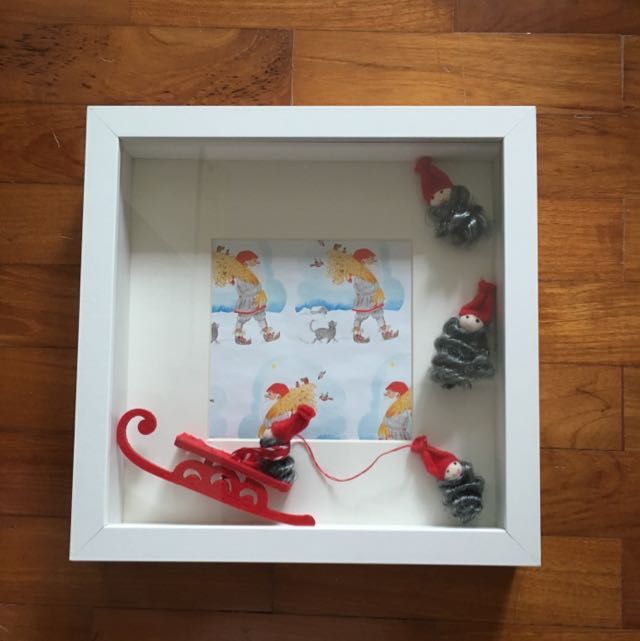 Ikea Winter 3d Picture Frame New Furniture On Carousell