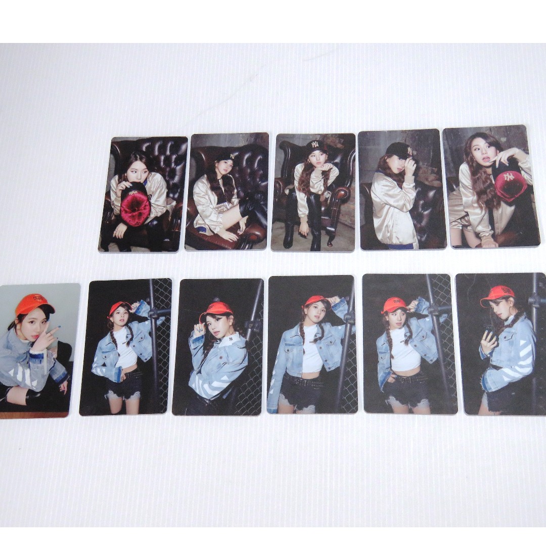 Instock Twice Chaeyoung Mlb Photocards Set 11 Pcs Entertainment K Wave On Carousell