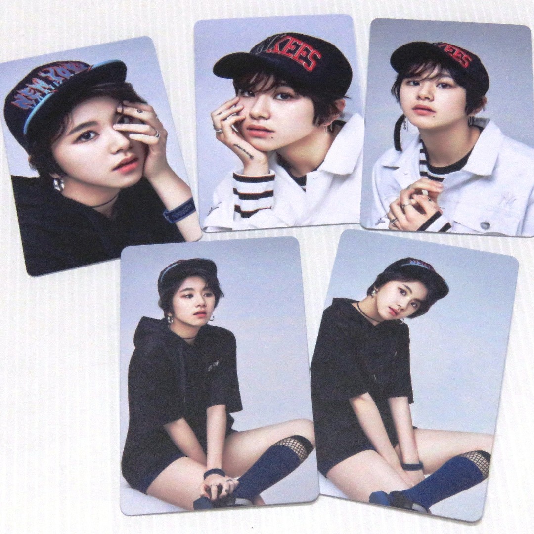 Instock Twice Chaeyoung Mlb Photocards Set 5 Pcs Entertainment K Wave On Carousell