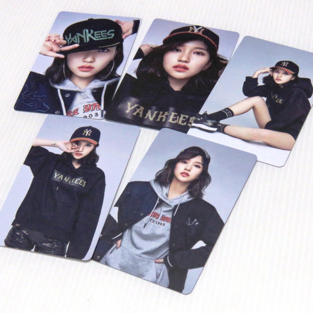 Instock Twice Mina Mlb Photocards Set 5 Pcs Entertainment K Wave On Carousell