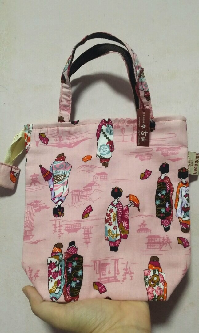 Japanese Traditional Tote Bag Sankosen Japan, Women's Fashion, Bags