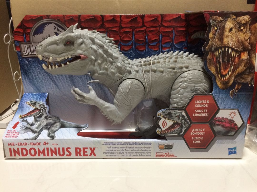 Jurassic World Indominus Rex Toys Games Bricks Figurines On
