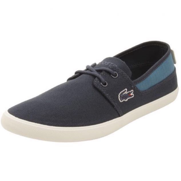 Lacoste Mens Marice Lace Sneakers in Dark Blue US 10 EUR 43 UK 9
