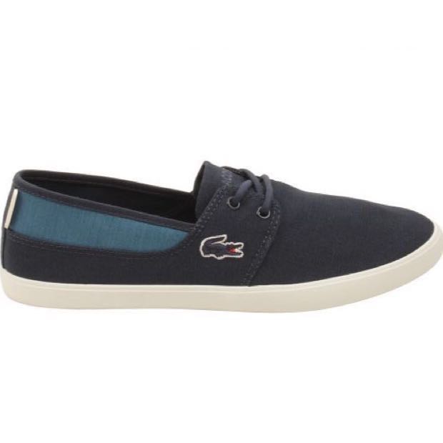 Lacoste Mens Marice Lace Sneakers in Dark Blue US 10 EUR 43 UK 9