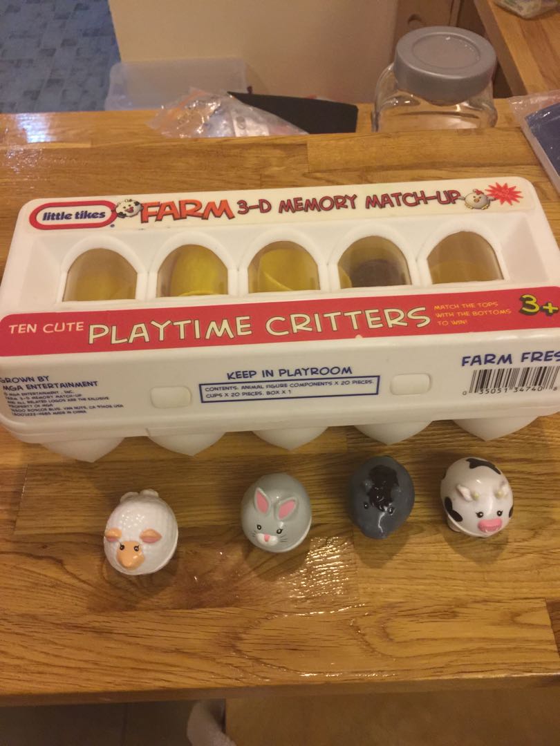 little tikes farm memory match up